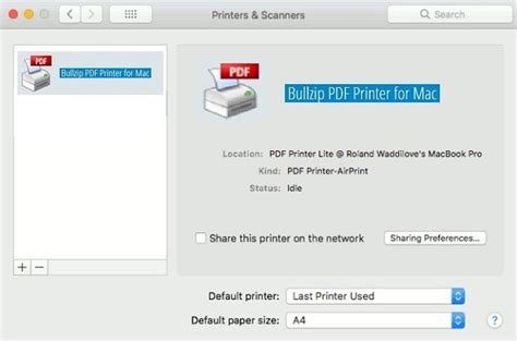 Bullzip PDF Printer Expert