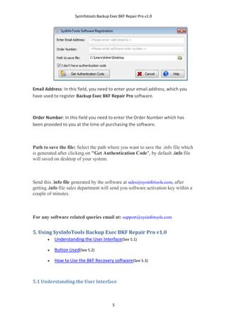 SysInfoTools Backup Exec BKF